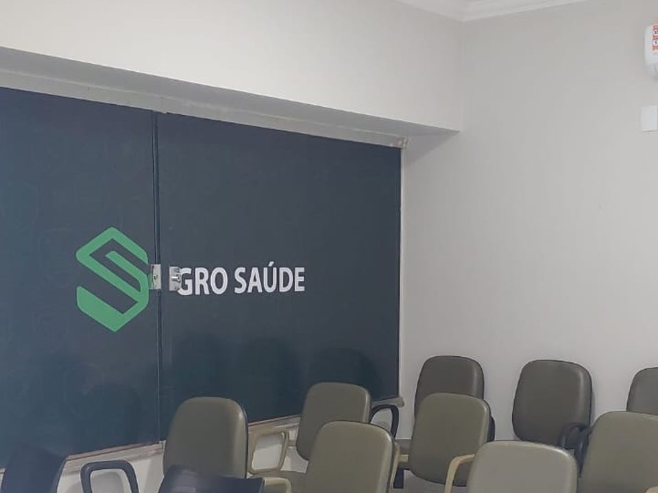 Sala de treinamento da GRO Saúde em Batatais